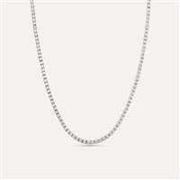 Halskette Cianfrone Gioielli Dame Tennis in Silber Zirconia CT165050 - CT165050